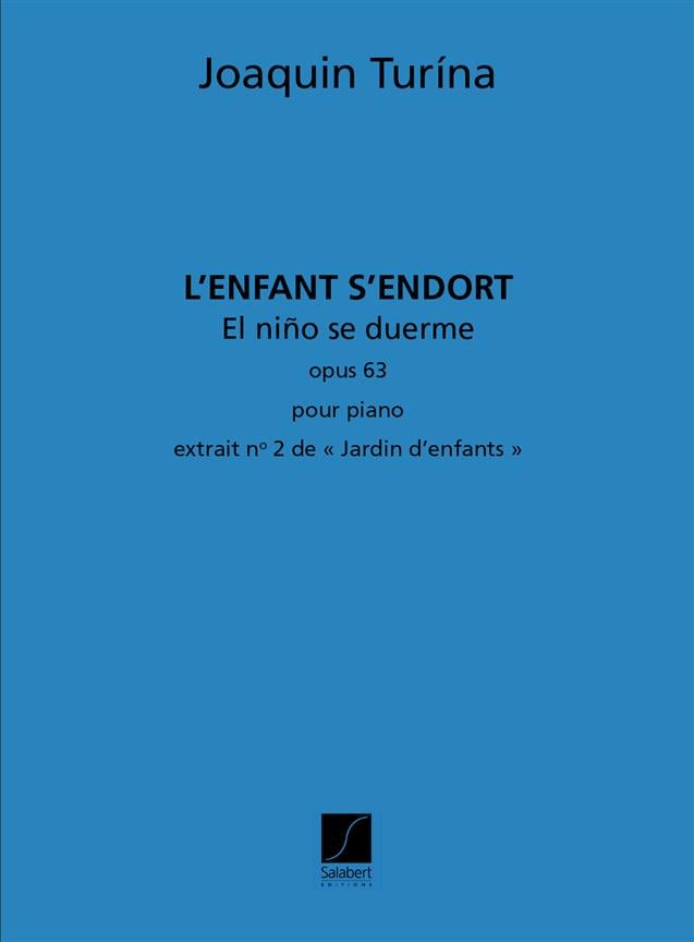 L'Enfant S'Endort N 2 Jardins D'Enf. Piano